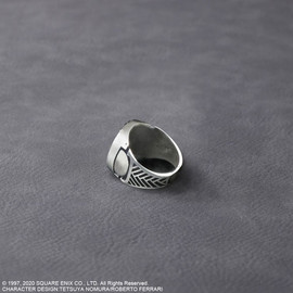 KINGDOM HEARTS MONOGRAM SILVER RING