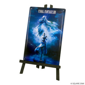 FINAL FANTASY XVI Metal Plate with Easel - DION & BAHAMUT | SQUARE 