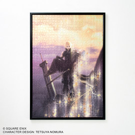 FINAL FANTASY VII ADVENT CHILDREN Jigsaw Puzzle CLOUD STRIFE & KADAJ Key Art - 1000 PIECE