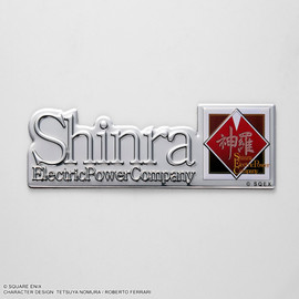 FINAL FANTASY VII REBIRTH Aluminum Magnet - SHINRA