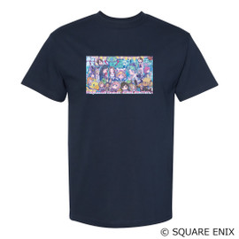 #SQkawaii Sounds -FINAL FANTASY- T-shirt Navy