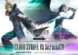 SQUARE ENIX MASTERLINE FINAL FANTASY VII REBIRTH 1/4 Scale - CLOUD STRIFE vs. SEPHIROTH