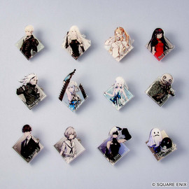 NieR Series Acrylic Pin Badge Collection Vol. 2 (display)