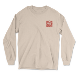 FINAL FANTASY VII REBIRTH Long Sleeve T-Shirt - SHINRA Sand