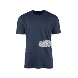 FINAL FANTASY T-Shirt - CACTUAR Navy