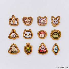 FINAL FANTASY XIV Minion Acrylic Magnet vol.3 (display)