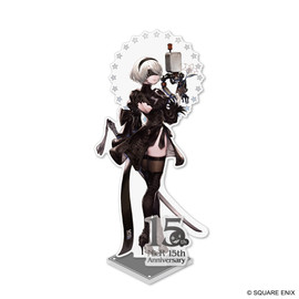 NieR Series 15th Anniversary Acrylic Stand - 2B & POD 042
