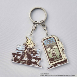 FINAL FANTASY VII REBIRTH Acrylic Keychain - NAPPING CLOUD