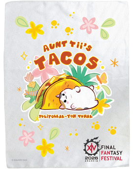 FINAL FANTASY XIV Kitchen Towel - AUNT TII'S TACOS