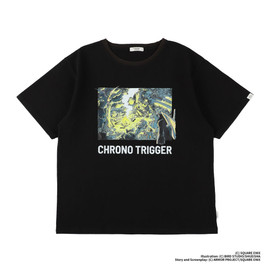 CHRONO TRIGGER x Lit Bāff Apt. - Fade Black Tee