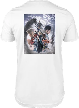 FINAL FANTASY VII REVELATION T-shirt - KEY ART White
