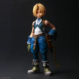 FINAL FANTASY IX PLAY ARTS SHIN Action Figure - ZIDANE TRIBAL