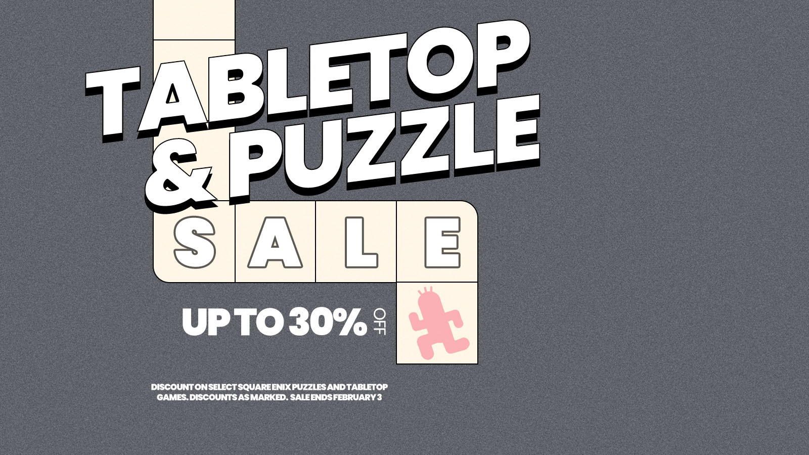 TABLE TOP & PUZZLE SALE