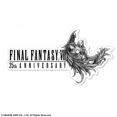 FINAL FANTASY VII 25TH ANNIVERSARY STICKER A | SQUARE ENIX Store