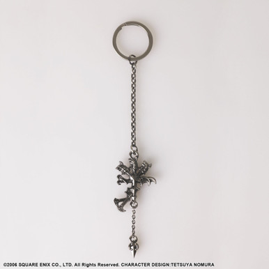 DIRGE OF CERBERUS - FINAL FANTASY VII - KEYCHAIN - CERBERUS
