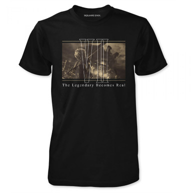 FINAL FANTASY VII REMAKE T-SHIRT THE LEGEND BECOMES REAL | SQUARE