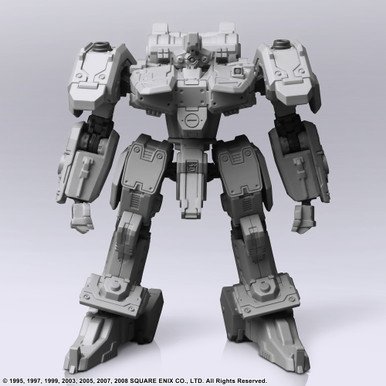 FRONT MISSION STRUCTURE ARTS 1/72 SCALE PLASTIC MODEL KIT SERIES Vol.3  LIGHT GRAY COLOR VARIANT - VVYZOW