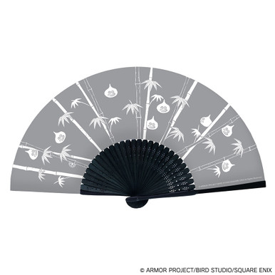 Smile Slime Japanese Hand Fan Gray | SQUARE ENIX Store