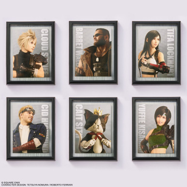 FINAL FANTASY VII REBIRTH Frame Magnet Gallery Vol. 1 (Display)