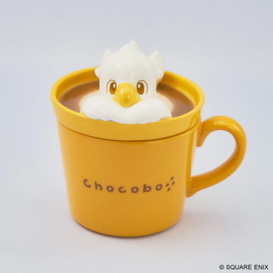 FINAL FANTASY Latte Art Figure Mug - CHOCOBO | SQUARE ENIX Store