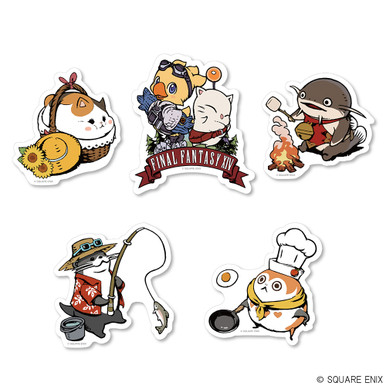 ファイナルファンタジーステッカー5枚セット FINAL FANTASY XIV Outdoor Sticker Set | SQUARE ENIX Store