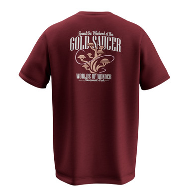 FINAL FANTASY VII REBIRTH T-shirt - Gold Saucer | SQUARE