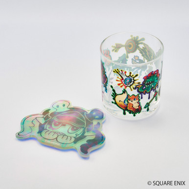 FINAL FANTASY XIV Glass & Coaster Set - Sugar Riot | SQUARE ENIX Store