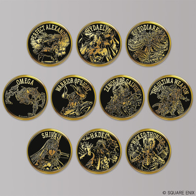 FINAL FANTASY XIV Golden Badge Collection DISPLAY | SQUARE ENIX Store