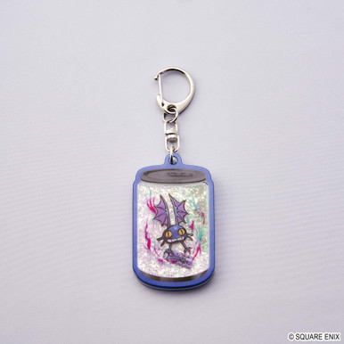 FINAL FANTASY XIV Energy Drink Glitter Keychain - GIMME CAT