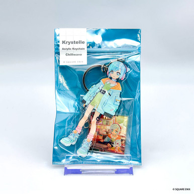 Krystelle Acrylic Keychain - Chillwave | SQUARE ENIX Store