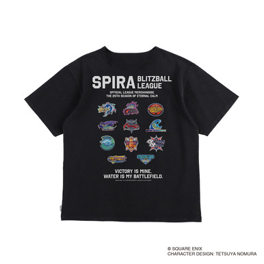 Tシャツ・アパレル FINAL FANTASY X Blitzball League Tee BlitzbalLeagueTeeBlack_back__8