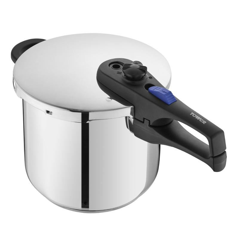 Tower Express 7L/22cm Pressure Cooker Stainless Steel