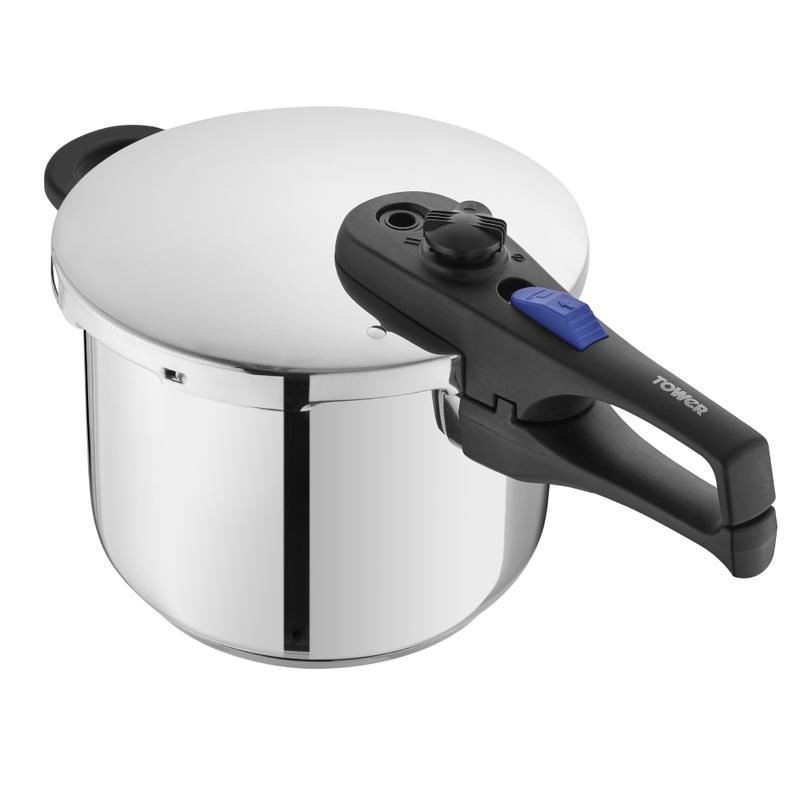 Tower Express 6L/22cm Pressure Cooker Stainless Steel