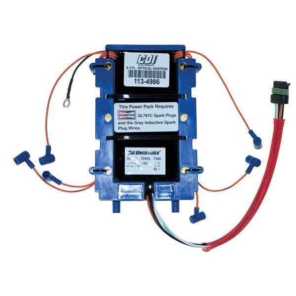 CDI 113-4986 Johnson Evinrude Digital Optical Power Pack - 6 Cyl.