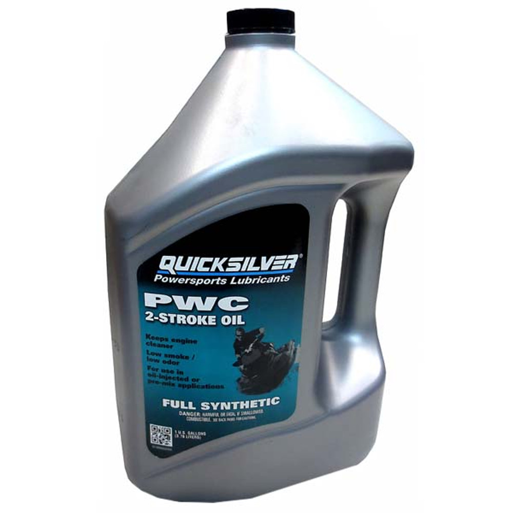 Quicksilver 8M0058908 PWC 2-Stroke Synthetic Marine Oil 