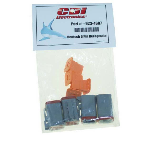 CDI Deutsch 6 Pin Receptacle