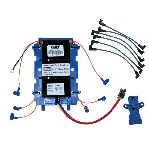 Johnson Evinrude 6 Cylinder Outboard High Performance Ignition Kit by CDI