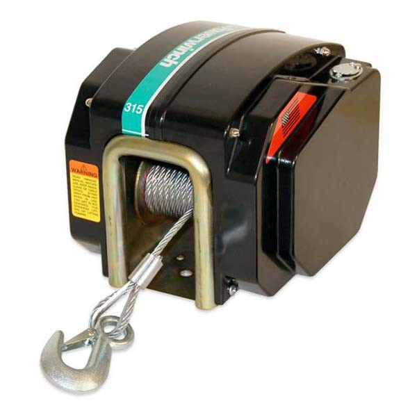 アメリカ製 パワーウインチ  電源DC12V   ボート 牽引  Power Winch 315 USA (P1267atxY) Powerwinch 12 Volt Marine | Boat Trailer Winch