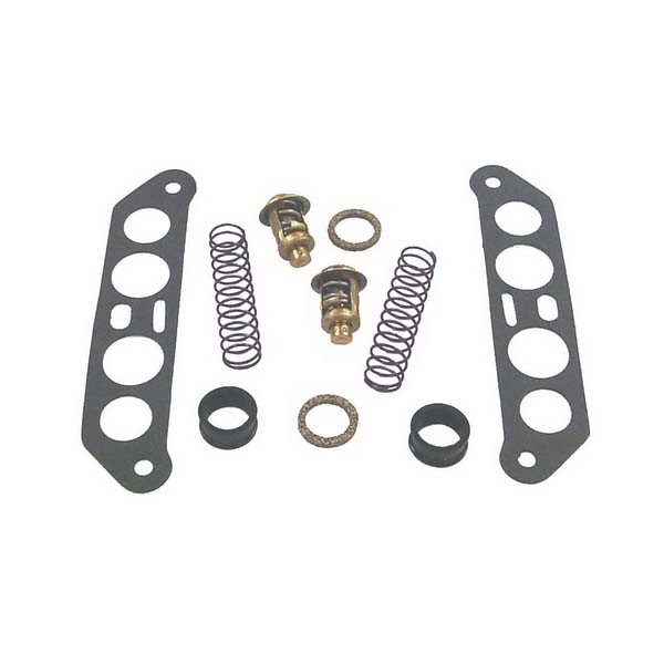 Sierra 18-3673 V4 Crossflow Thermostat Kit Replaces 13270