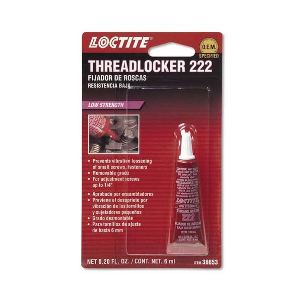 Sierra 38653 222 Threadlocker Low Strength/Purple