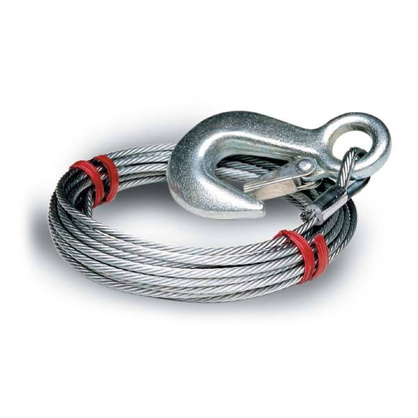 Tie Down Galvanized Steel Winch Cable 25'