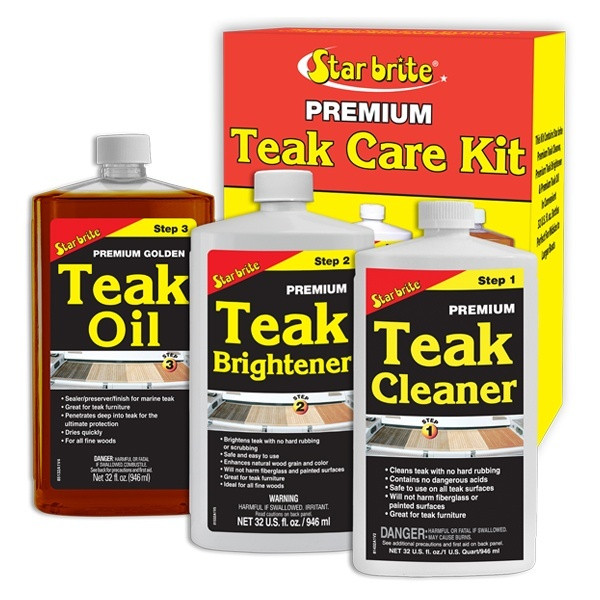 Starbrite Premium Teak Care Kit | Wholesale Marine