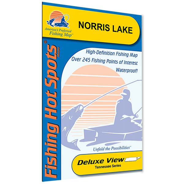 Norris Lake Fishing Map | Wholesale Marine