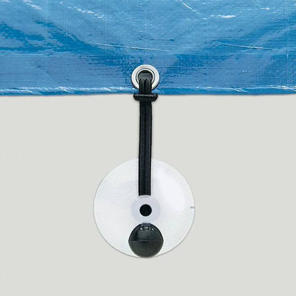 Kwik Tek Suction Cup Boat Cover Tie Downs | Fenders | WM | STD-6C
