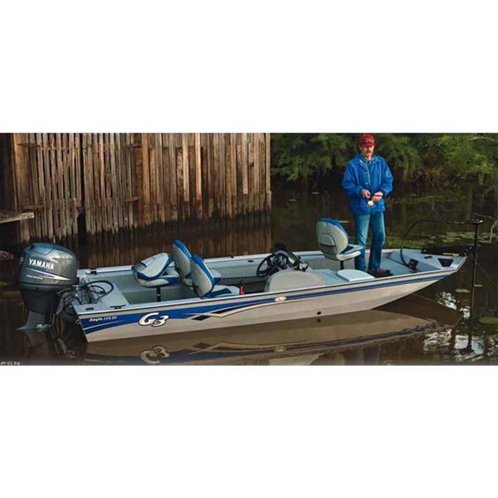 Modified V-Hull Bass Boat Cover 20'5" to 21'4'' Length 96'' Beam