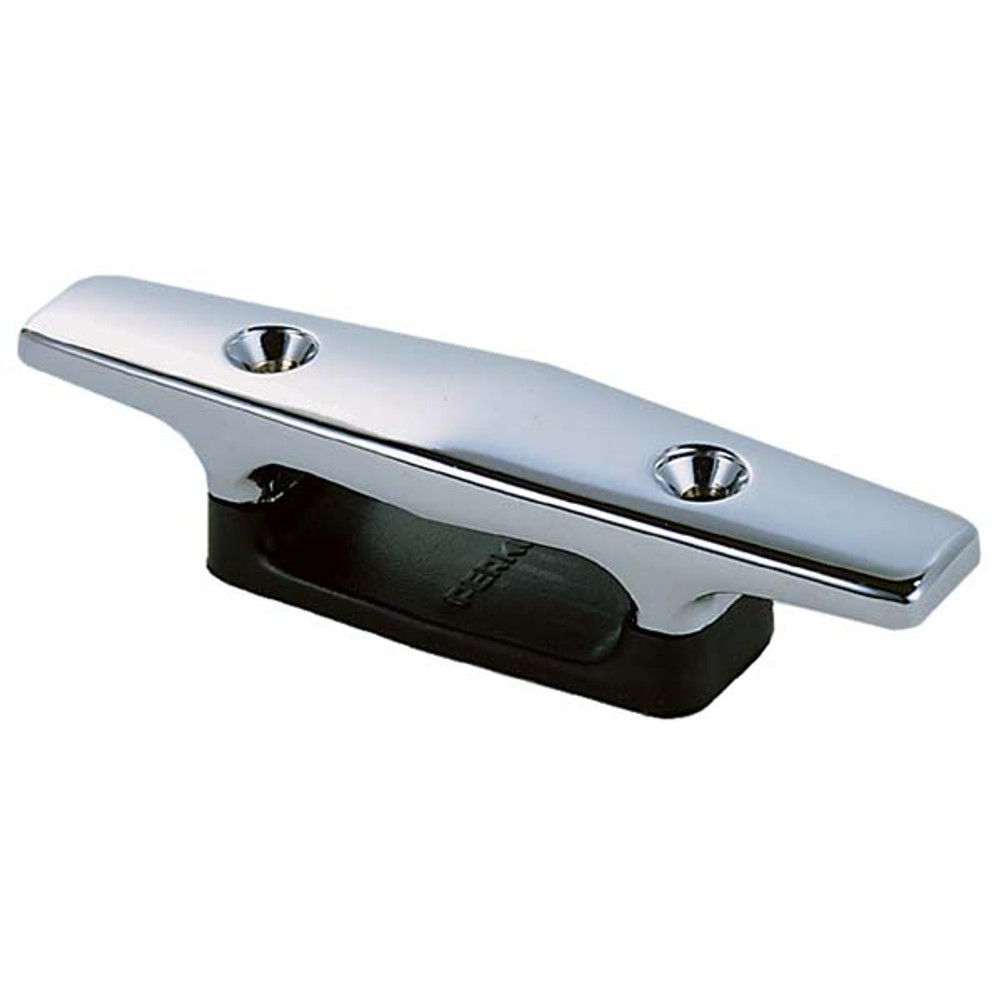 Perko Chrome Cleat With Black Plastic Open Base