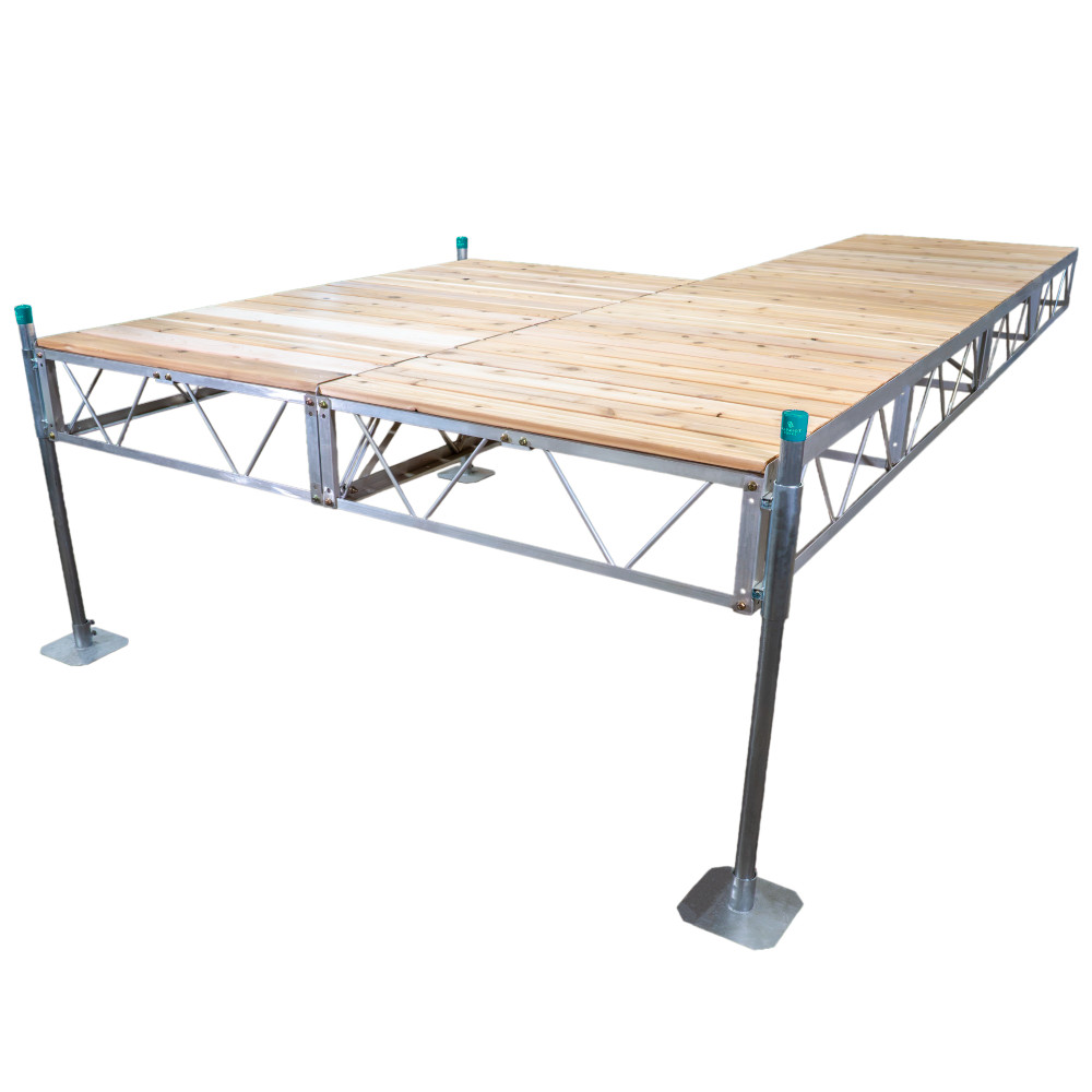 Patriot Docks Patio Dock w/ Cedar Decking Image
