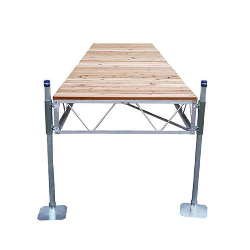 Patriot Docks Straight Dock w/ Cedar Decking