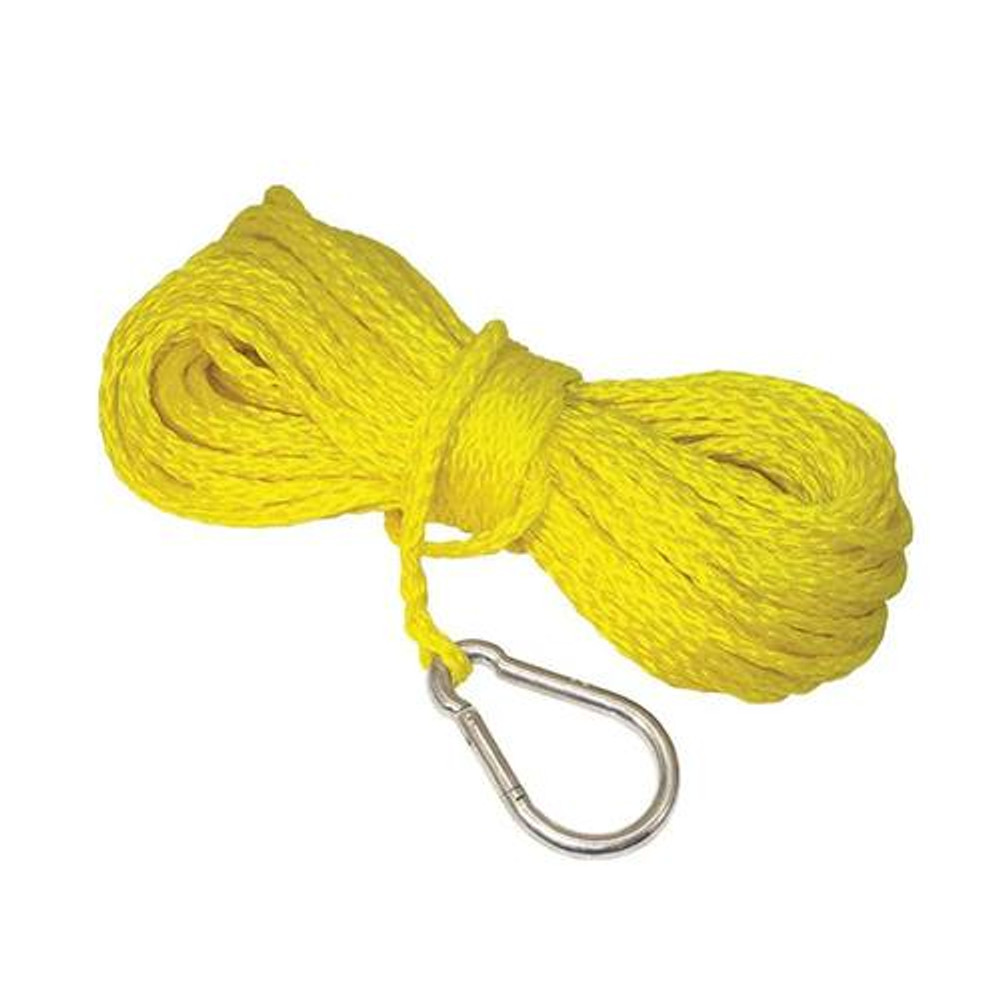Aamstrand Anchor Line Hollow Braid Poly with Snap Hook