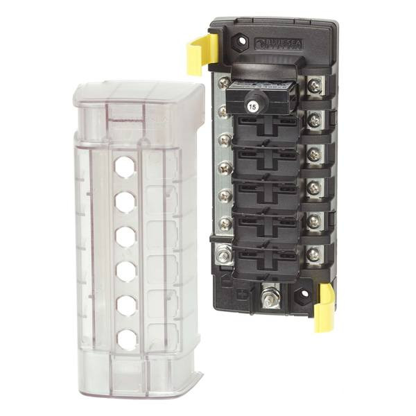 Blue Sea ST CLB 6 Position Circuit Breaker Block
